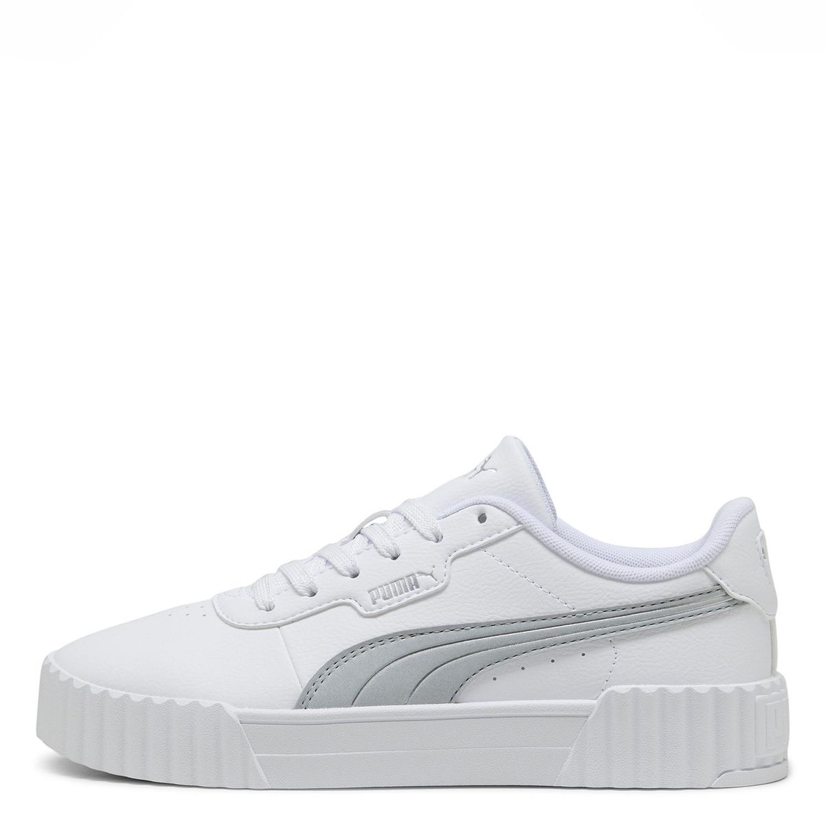 PUMA - Carina 3.0 Aqua Metallics Zapatilla Urbana Mujer Blanco Puma