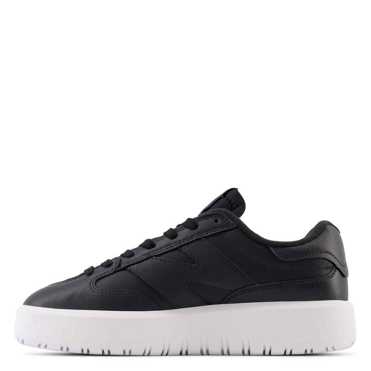 NEW BALANCE - Zapatilla Urbana Mujer Cuero Negro New Balance