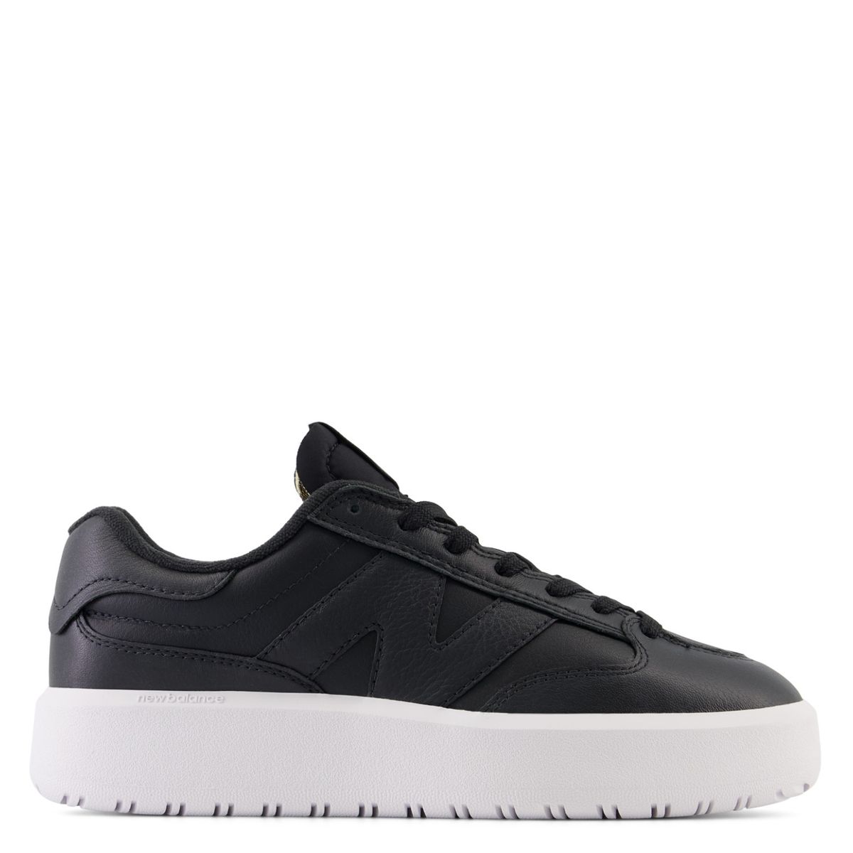 NEW BALANCE - Zapatilla Urbana Mujer Cuero Negro New Balance