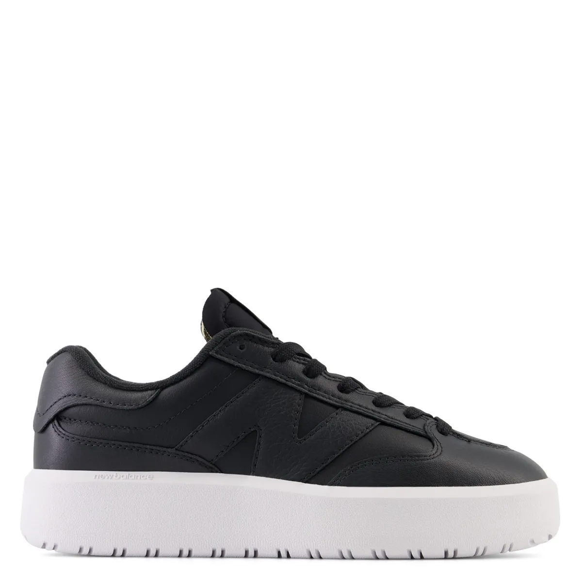NEW BALANCE - Zapatilla Urbana Mujer Cuero Negro New Balance