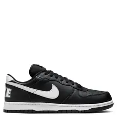 NIKE - Big Low Zapatilla Urbana Hombre Cuero Negro
