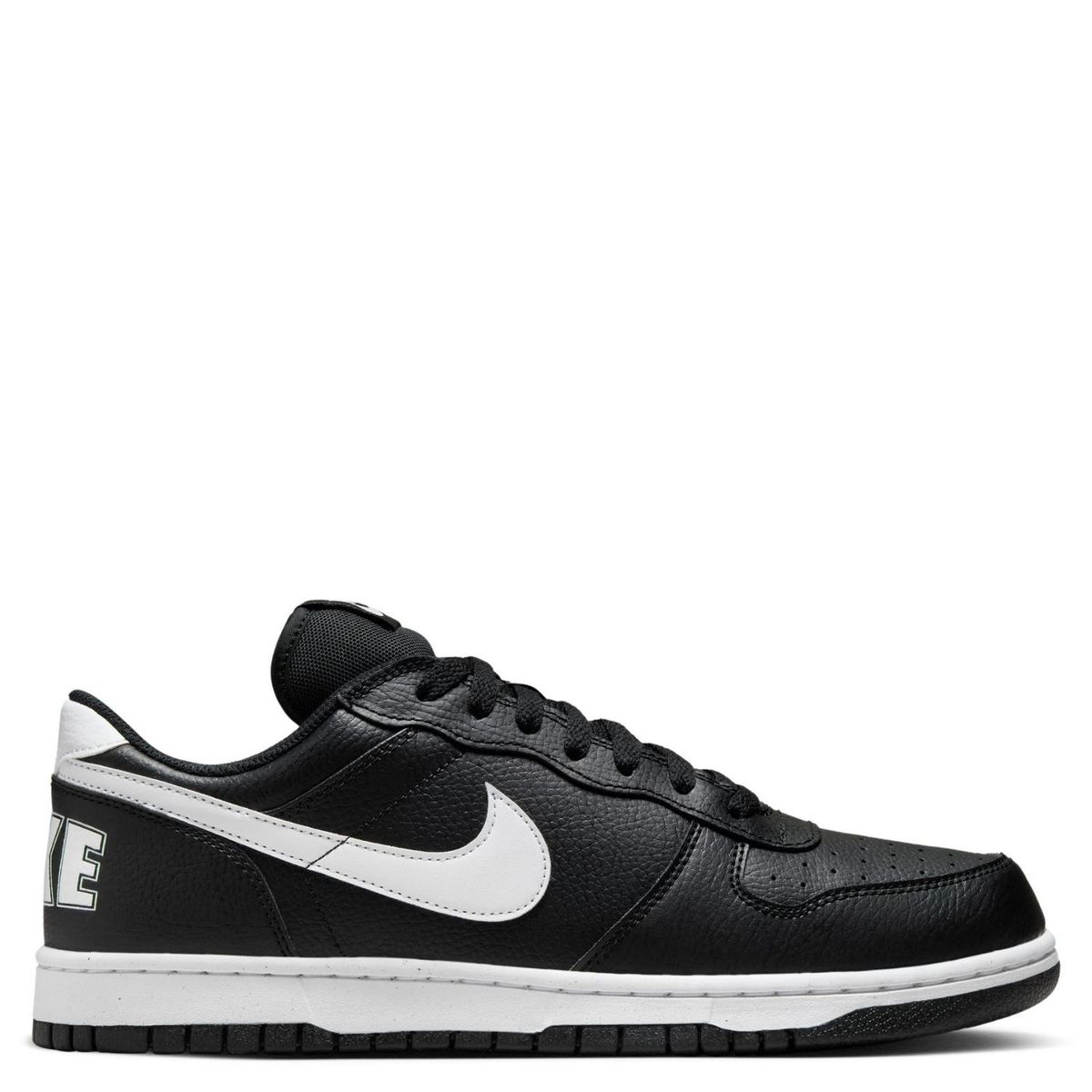 NIKE - Big Low Zapatilla Urbana Hombre Cuero Negro Nike