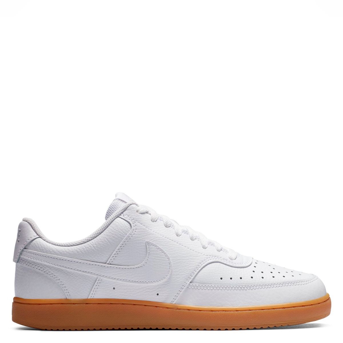 NIKE - Court Vision Lo Zapatilla Urbana Hombre Cuero Blanco Nike