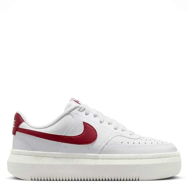 Court Vision Alta Zapatilla Urbana Mujer Rojo