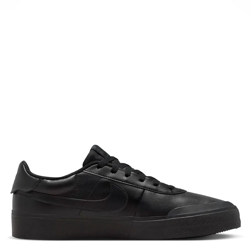 NIKE - Court Shot Zapatilla Urbana Hombre Cuero Negro Nike
