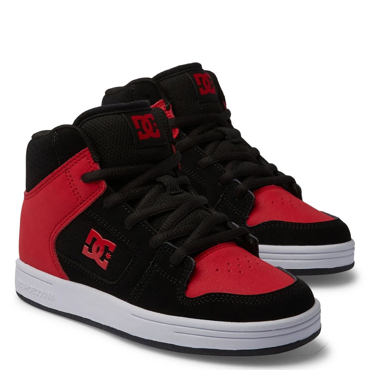 DC SHOES - Manteca 4 Hi Xkrw Zapatilla Urbana Niño Rojo (34 a 39) DC Shoes