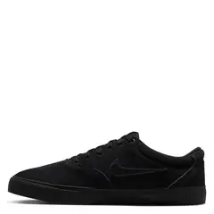 NIKE - Charge Suede Zapatilla Urbana Hombre Cuero Negro