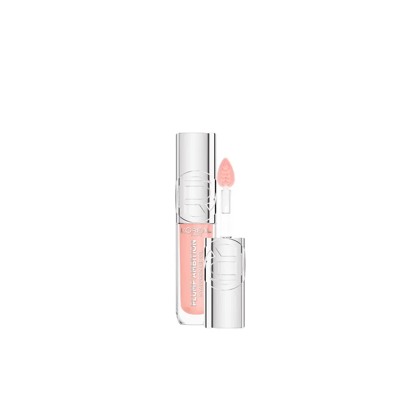 Labial Lip Oil L'Oréal Paris Plump Ambition Tono 201 Milky Nude