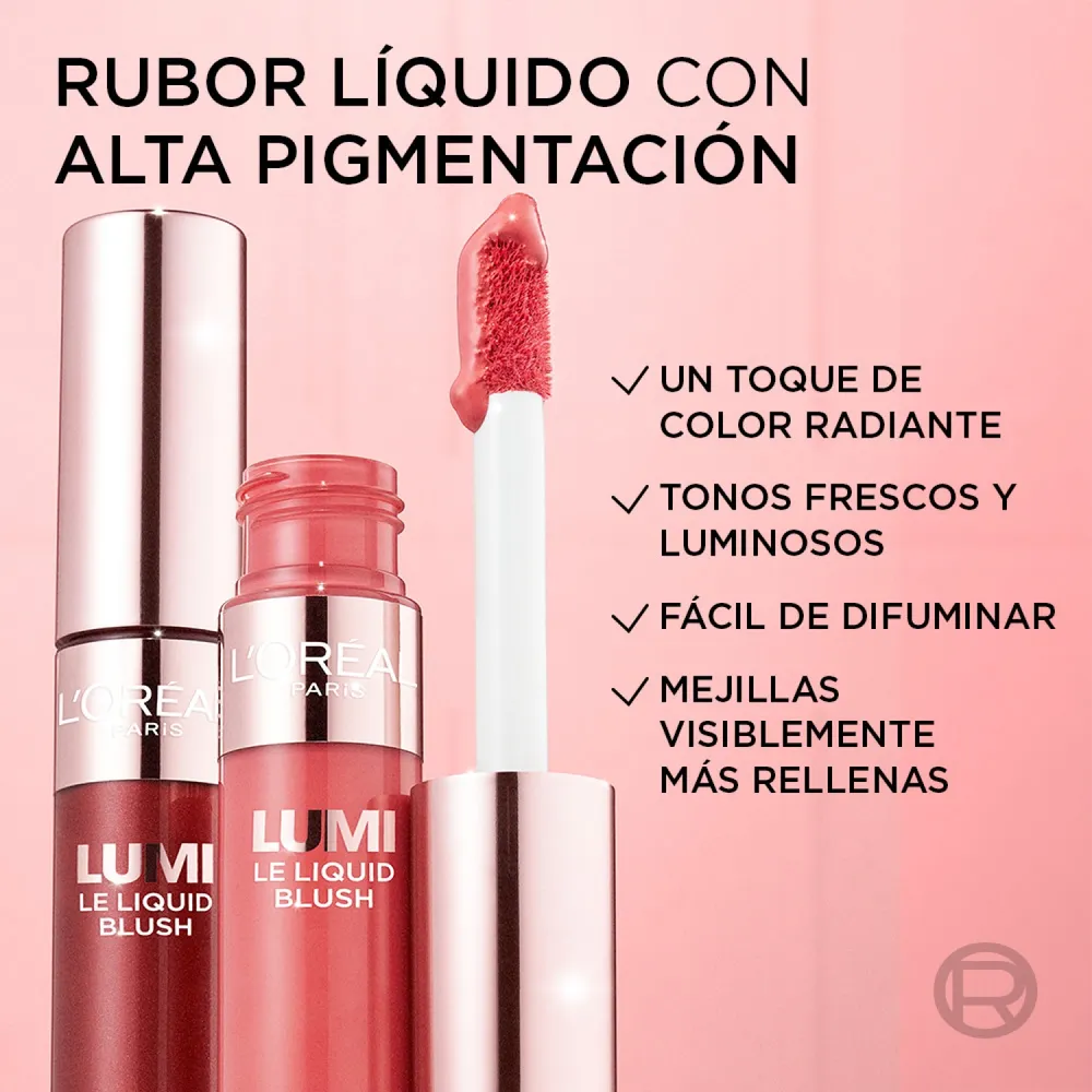 L'Oréal Paris Lumi Le Liquid Blush 640 Rouge Paris, foto 4