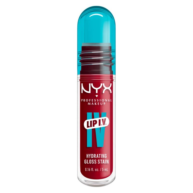 NYX PROFESSIONAL MAKEUP - NYX Professional Makeup Lip IV Hydrating Gloss, Red-y.Set.Wet!