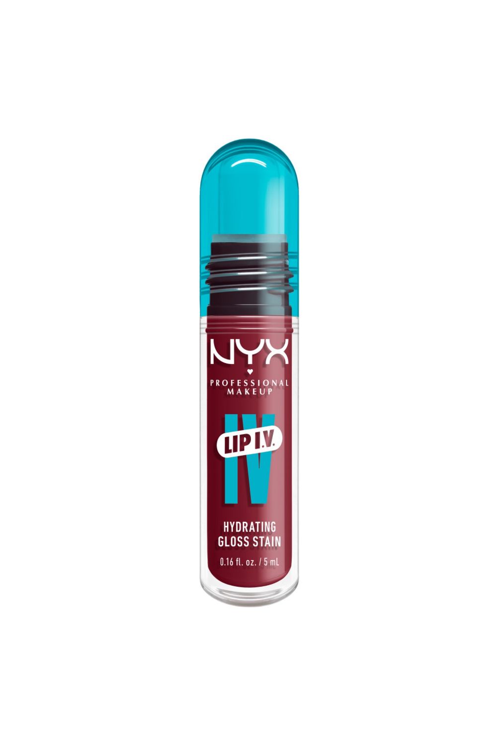 グロス各種 NYX PROFESSIONAL MAKEUP Lip Iv Hydrating Gloss Stain Serm Bubblegm