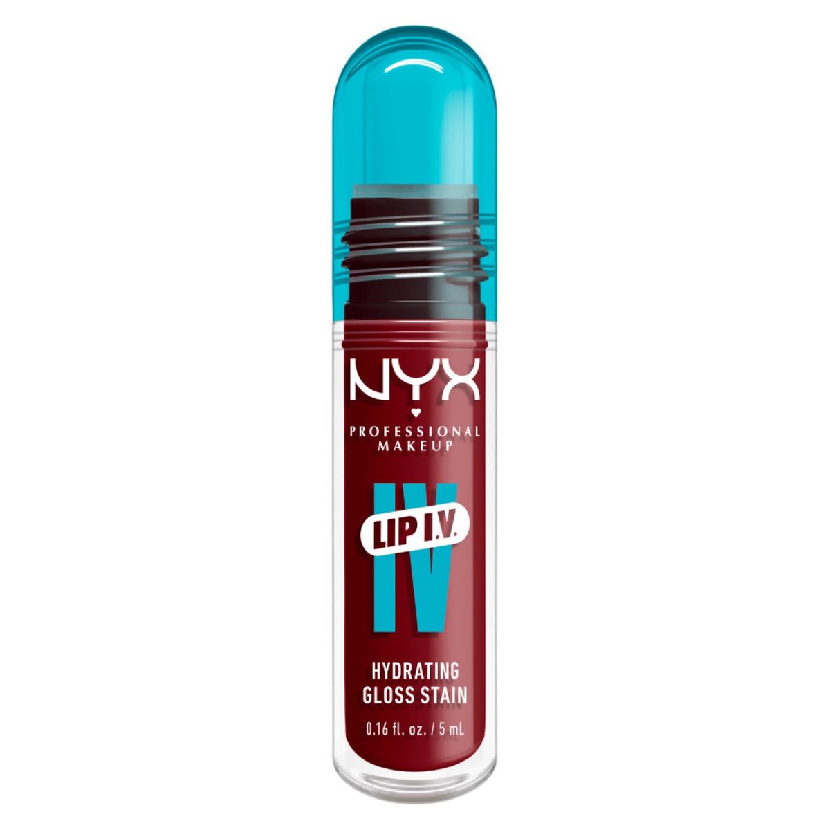 NYX PROFESSIONAL MAKEUP - NYX Professional Makeup Lip IV Hydrating Gloss, Cranberry Splash