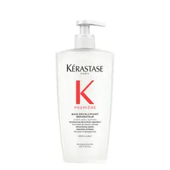 KERASTASE - Shampoo Reparación Cabello Dañado Première Bain Décalcifiant Réparateur 500ml Kérastase