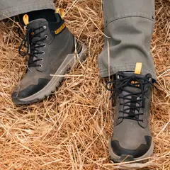 CAT - Colorado Sneaker Zapatilla Urbana Hombre Cuero Negro