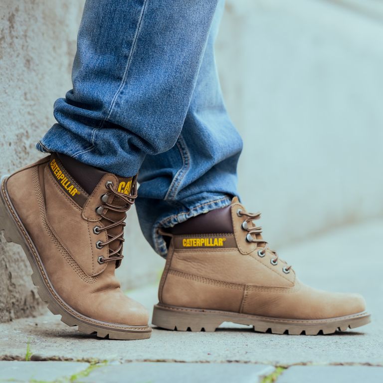 CAT Colorado Bota Hombre Gris Cat