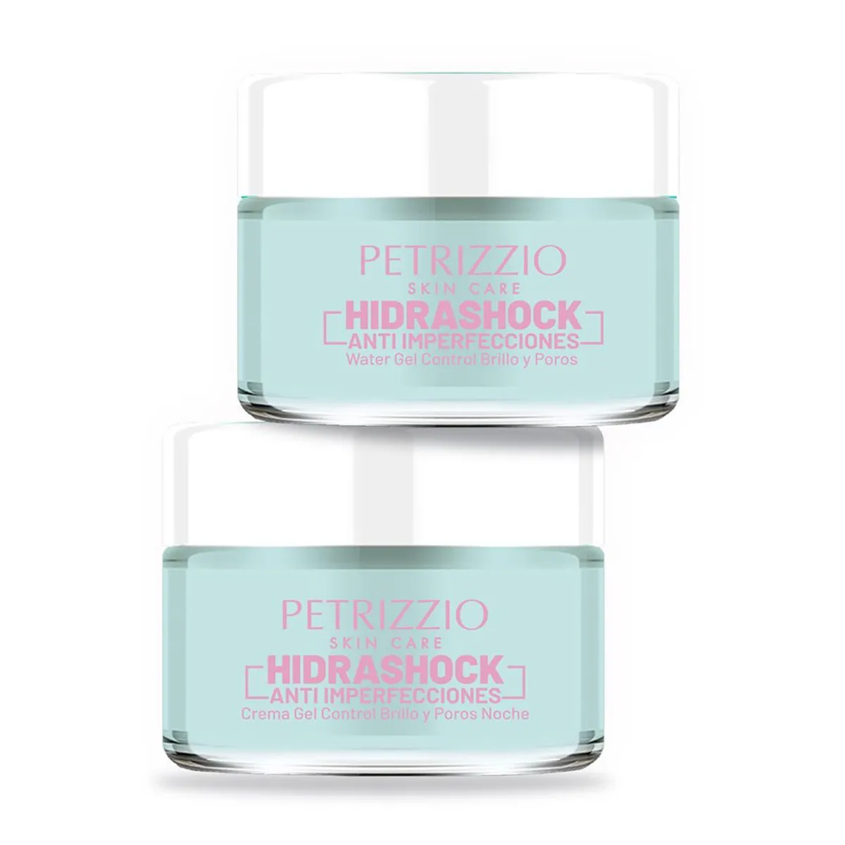 PETRIZZIO - Set Crema Gel Hidrashock Anti Imperfecciones Día + Noche Petrizzio