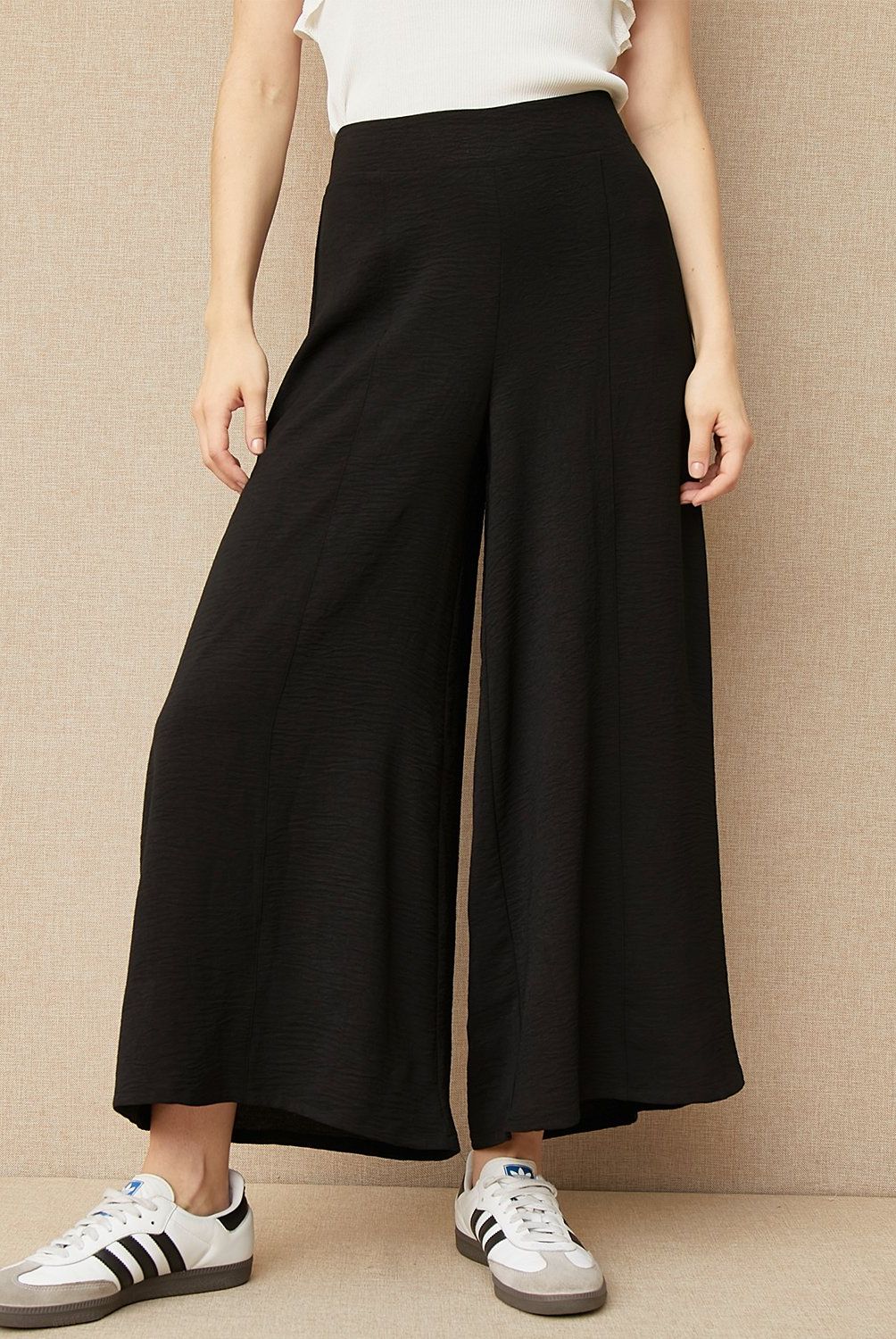 UNIVERSITY CLUB - Pantalón Culotte Tiro Alto Mujer University Club