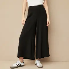 UNIVERSITY CLUB - Pantalón Culotte Tiro Alto Mujer