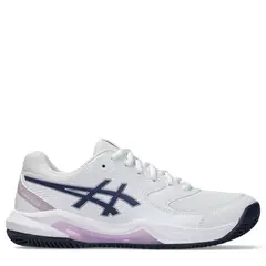 ASICS - Gel-Dedicate 8 Clay Zapatilla Tenis Mujer Blanco