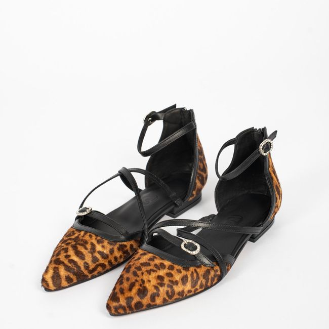 ALBA Y ADELA - Zapato Casual Mujer Cuero Café Alba y Adela