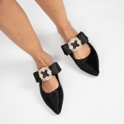 Imagen 2 del producto Sandalia Mujer Cuero Negro