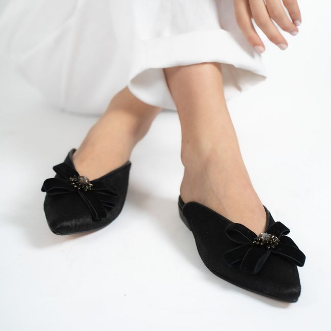 ALBA Y ADELA - Zapato Casual Mujer Cuero Negro Alba y Adela