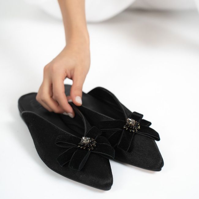 ALBA Y ADELA - Zapato Casual Mujer Cuero Negro Alba y Adela