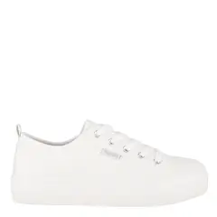 BAMERS - New Canvas Zapatilla Urbana Mujer Blanco