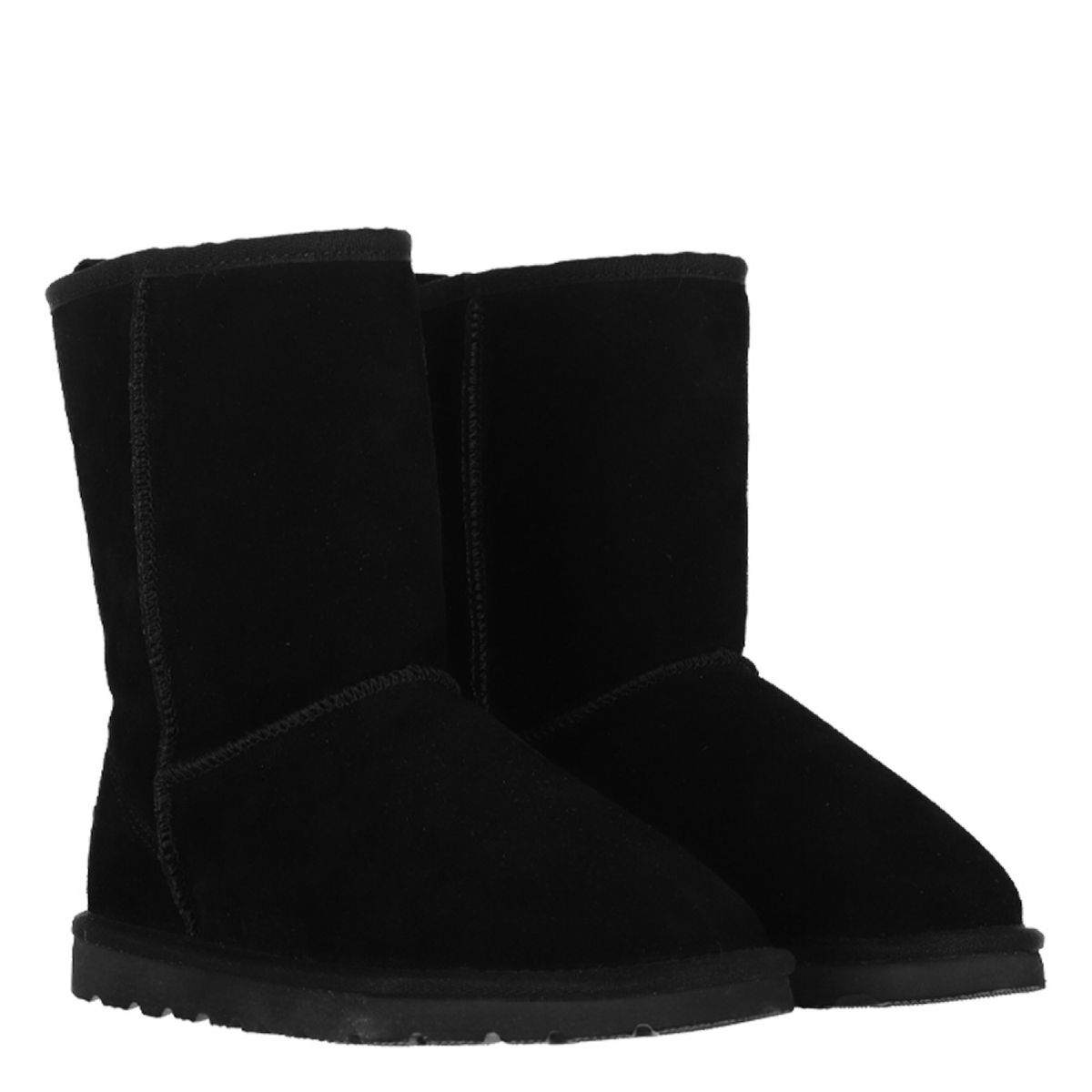 BAMERS - Bota Mujer Cuero Negro Bamers