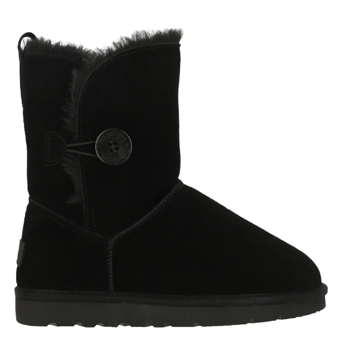BAMERS - Bota Mujer Cuero Negro Bamers