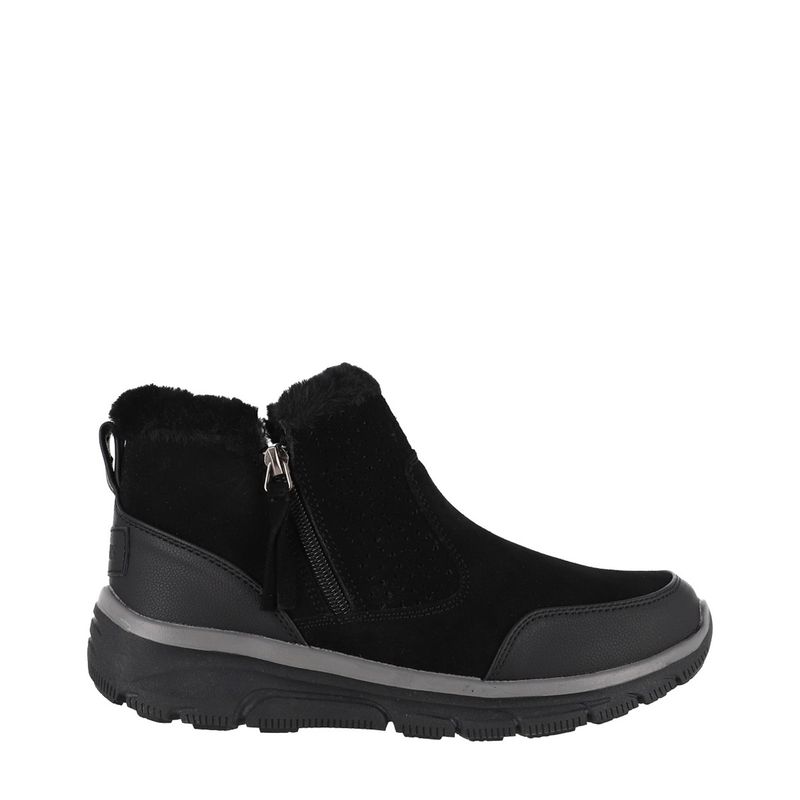 BAMERS - Botin Mujer Cuero Negro Bamers