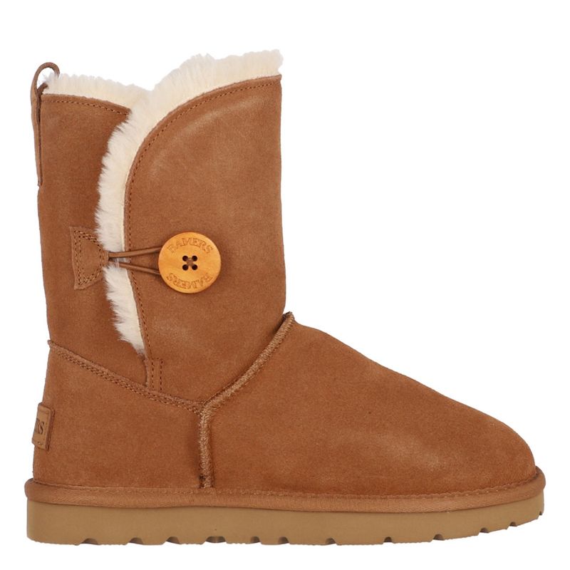 BAMERS - Bota Mujer Cuero Café Bamers