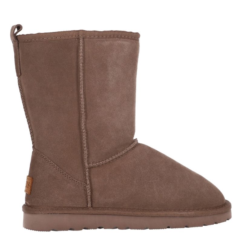 BAMERS - Bota Mujer Cuero Café Bamers