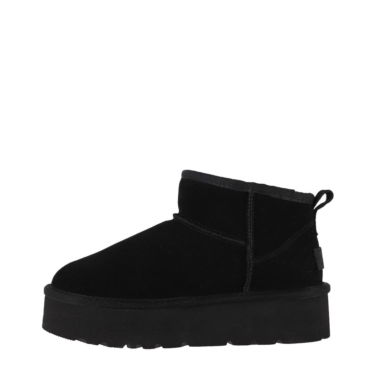 BAMERS - Bota Mujer Cuero Negro Bamers