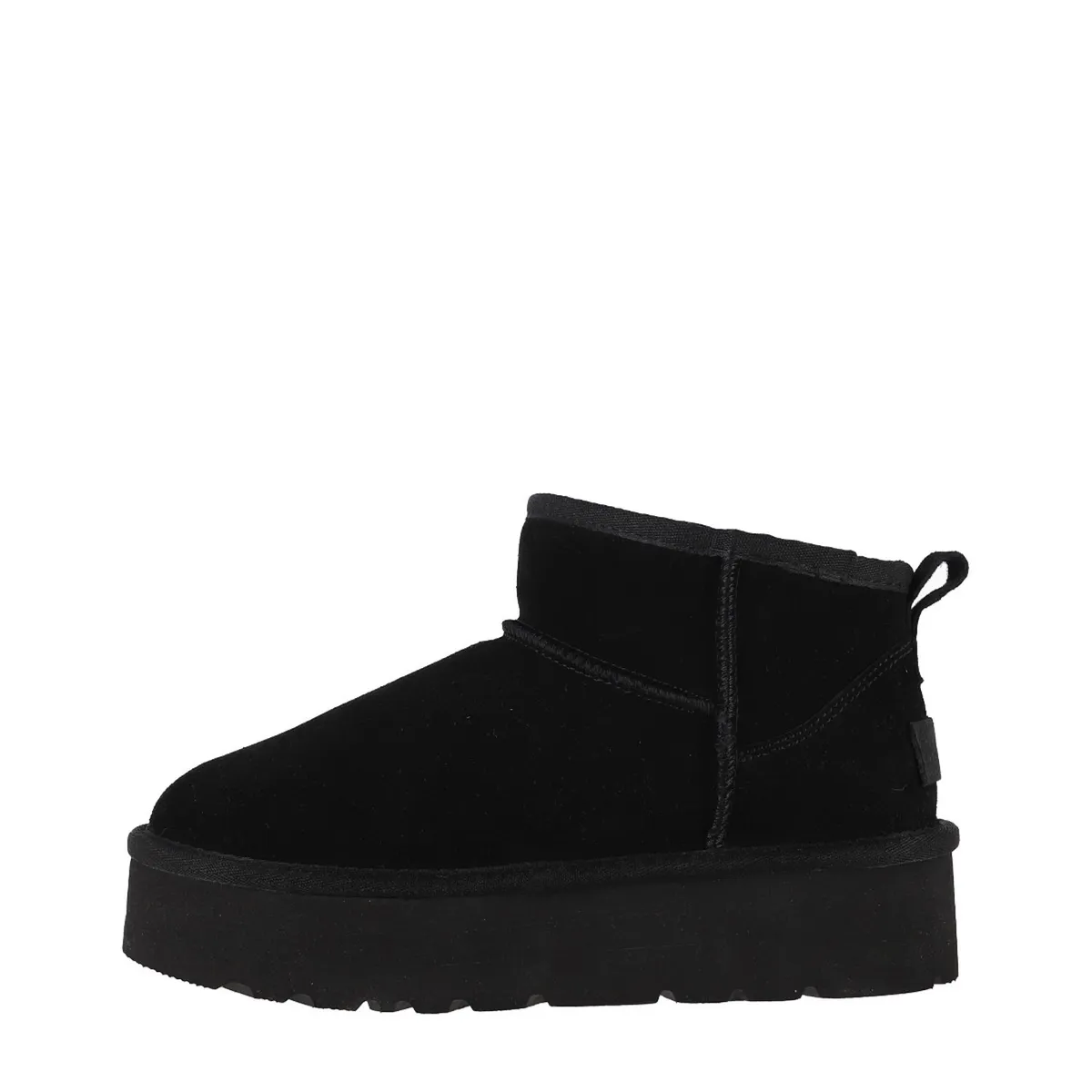 BAMERS - Bota Mujer Cuero Negro Bamers