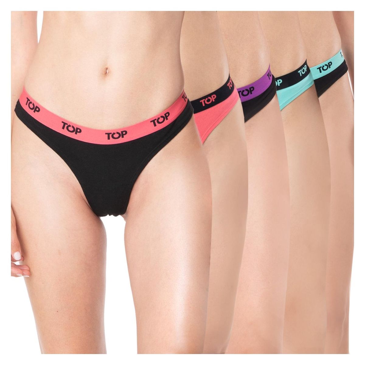 TOP - Pack Calzones Colaless Mujer Top