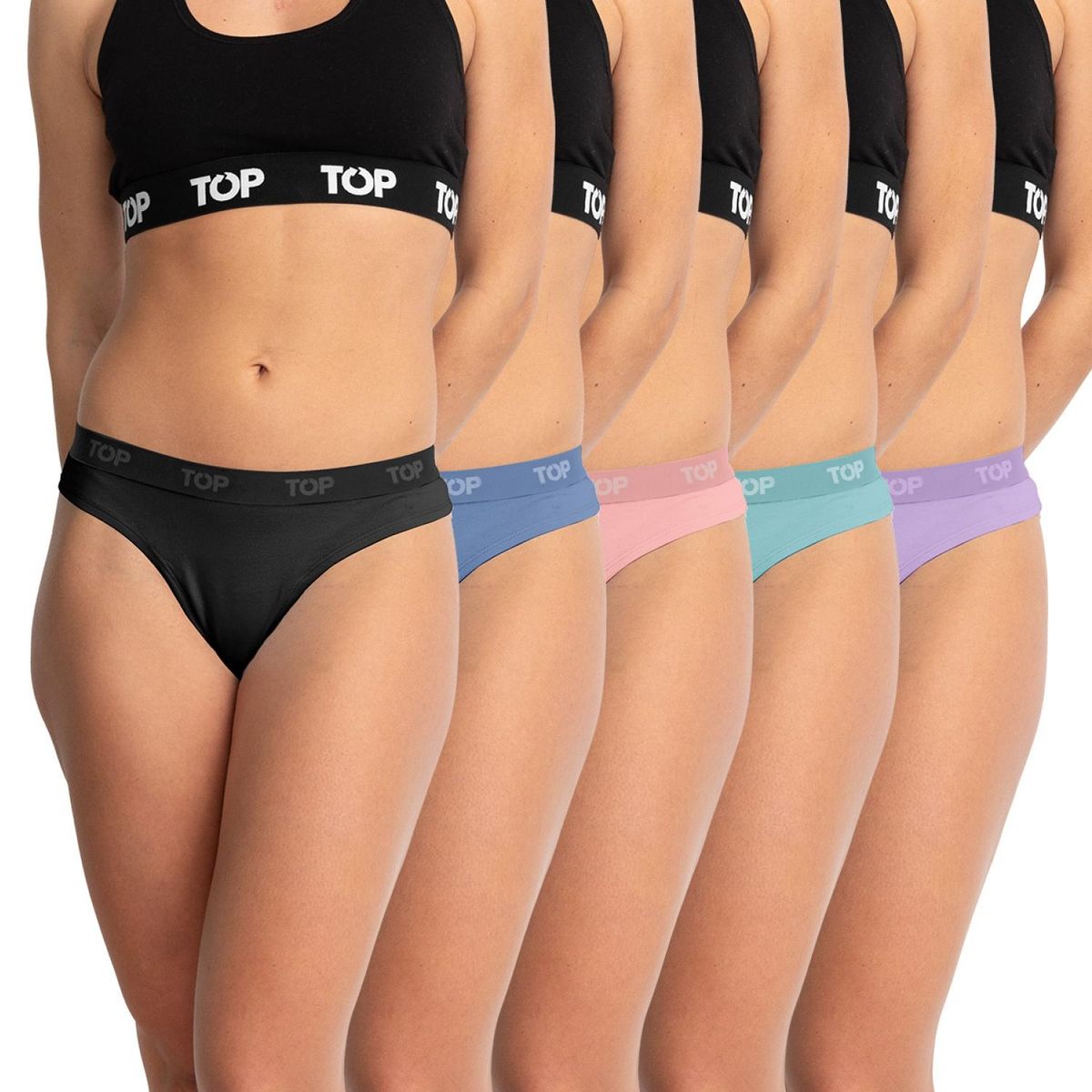 TOP - Pack Calzones Colaless Mujer Top