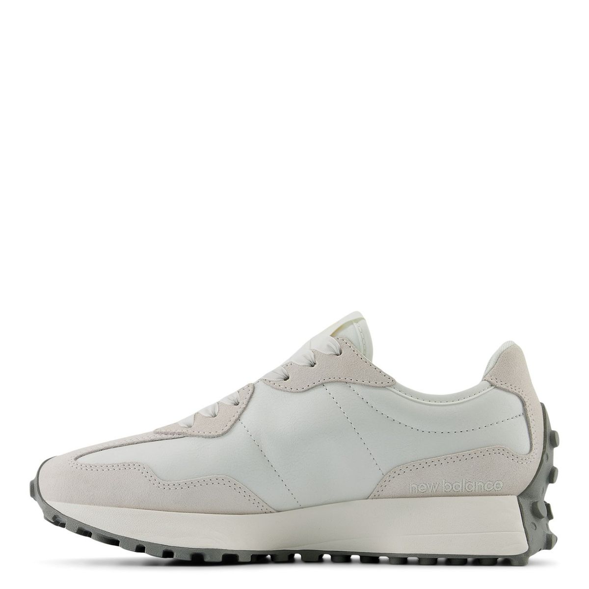 NEW BALANCE - 327 Zapatilla Urbana Mujer Cuero Gris New Balance
