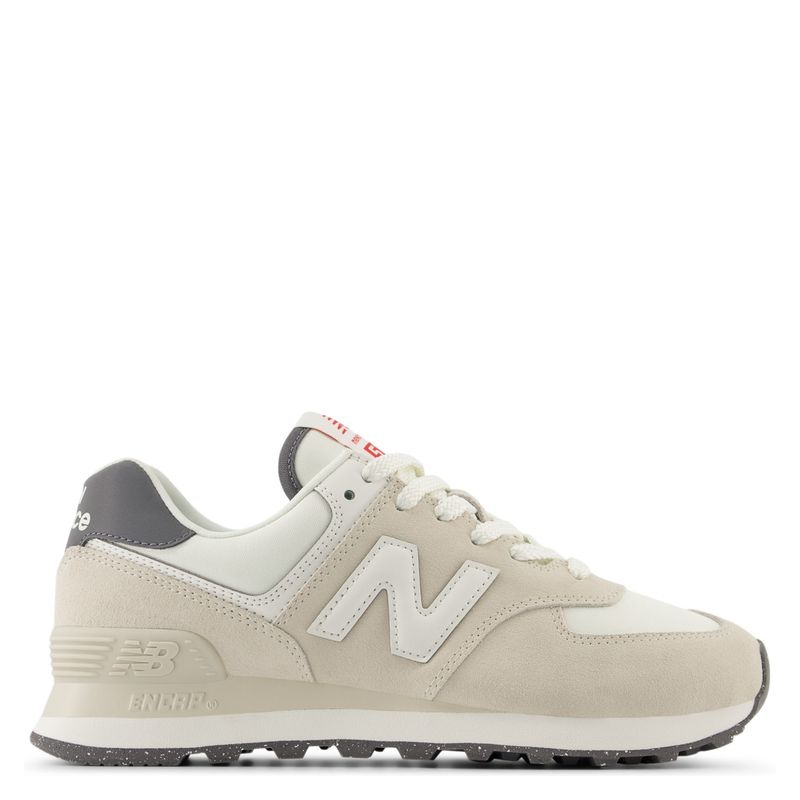 NEW BALANCE - 574 Zapatilla Urbana Mujer Cuero Beige New Balance