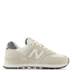 NEW BALANCE - 574 Zapatilla Urbana Mujer Cuero Beige