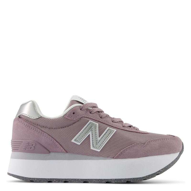 NEW BALANCE - 515 Zapatilla Urbana Mujer Cuero Morado New Balance
