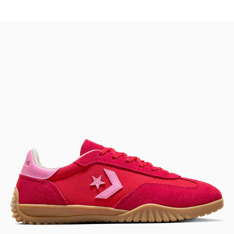 CONVERSE - Run Star Trainer Zapatilla Urbana Mujer Cuero Rojo Converse