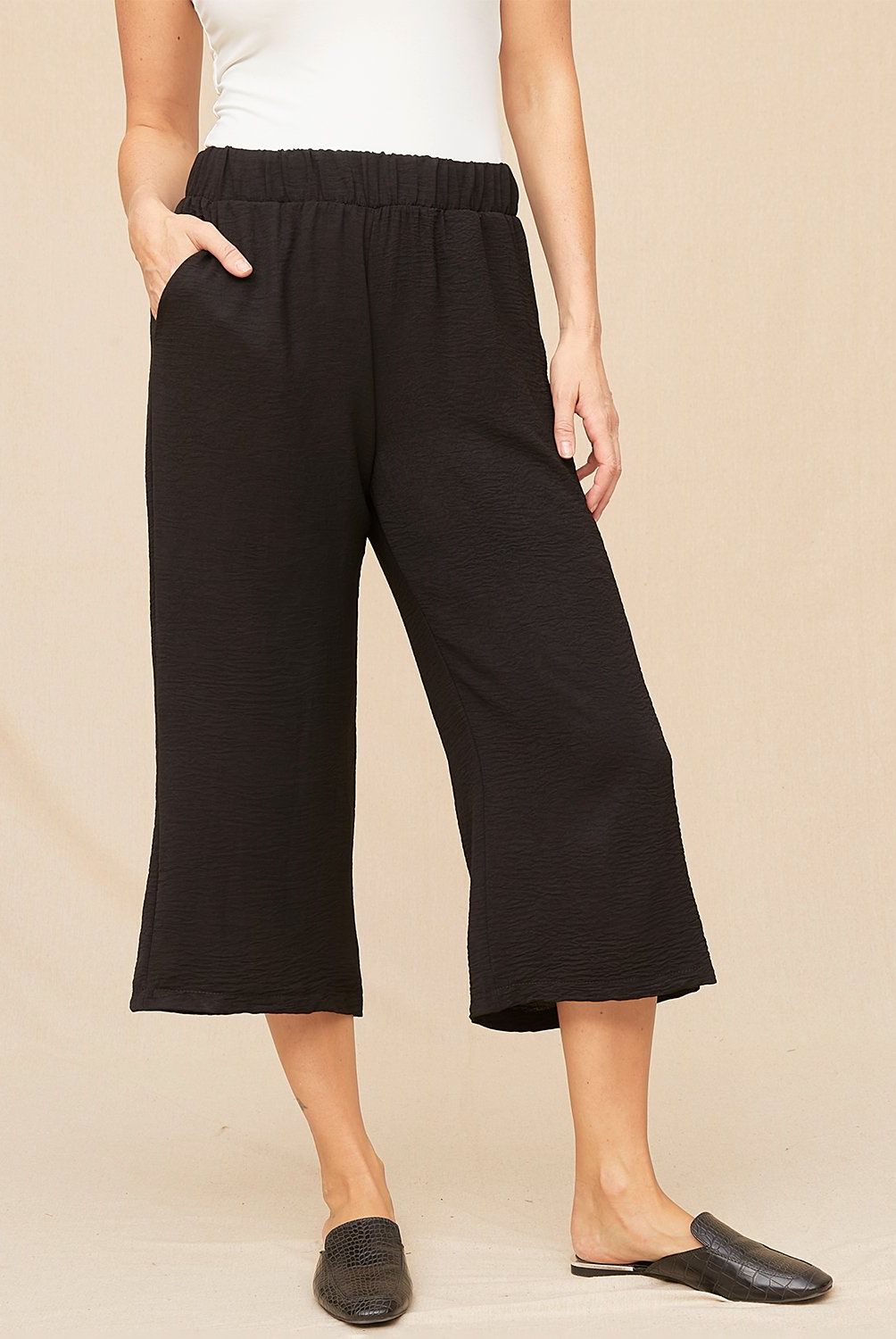 S COCCI - Pantalón Culotte Tiro Alto Mujer S Cocci