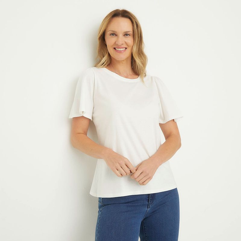 NEWPORT - Polera Manga Corta Mujer Newport