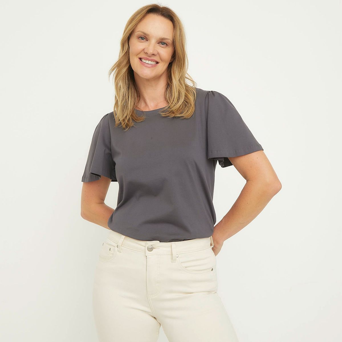 NEWPORT - Polera Manga Corta Mujer Newport