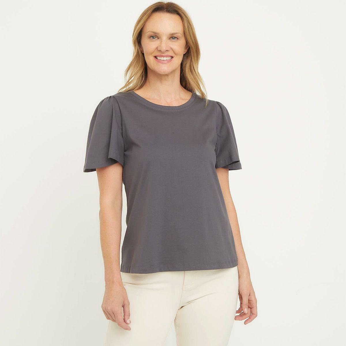 NEWPORT - Polera Manga Corta Mujer Newport