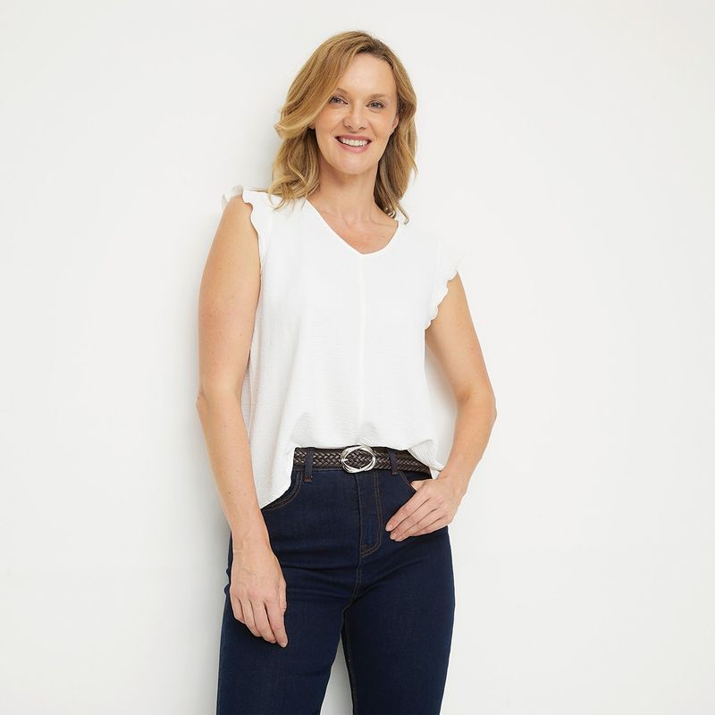 NEWPORT - Blusa Sin Mangas Mujer Newport