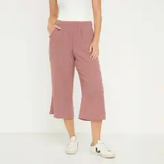 NEWPORT - Pantalón Culotte Tiro Medio Mujer