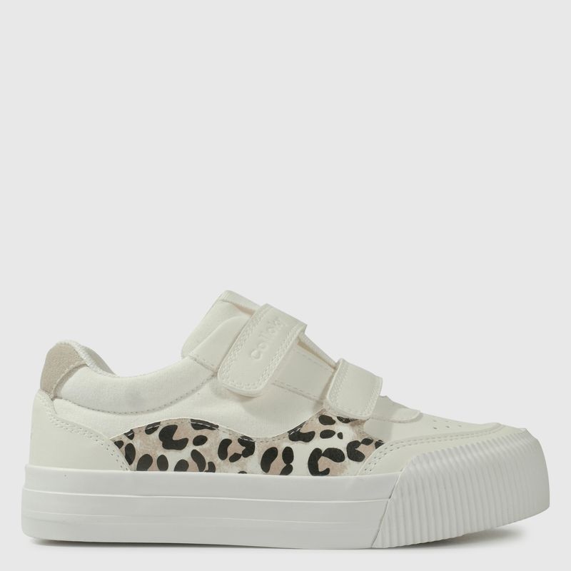 COLLOKY - Zapatilla Urbana Niña Blanco (28 a 38) Colloky
