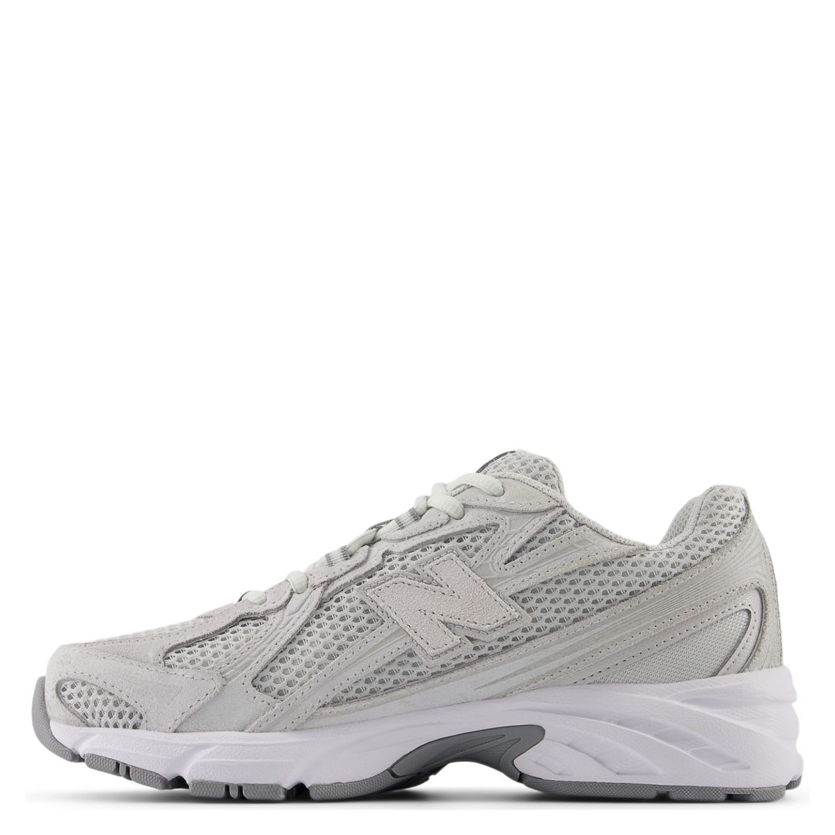 NEW BALANCE - 740 Zapatilla Urbana Unisex Cuero Gris New Balance